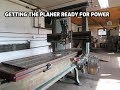 Old Steam Powered Machine Shop 56: Getting the planer ready for power