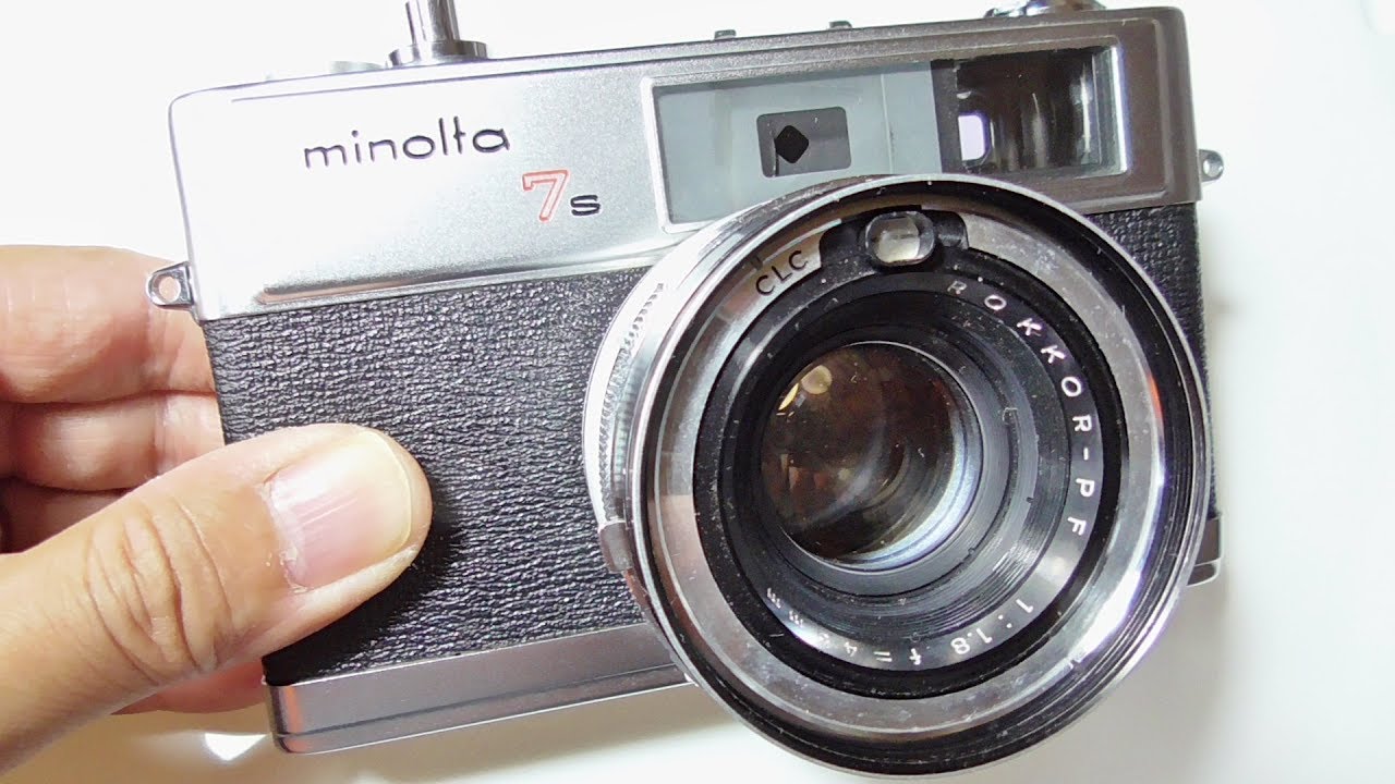 ミノルタ ハイマチック7sの使い方 How to use MINOLTA HI-MATIC7s 1960s Compact Camera