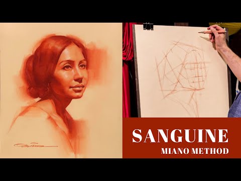 Video: How To Draw A Sanguine