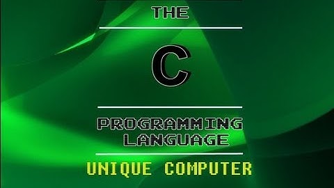 C Programming Tutorial