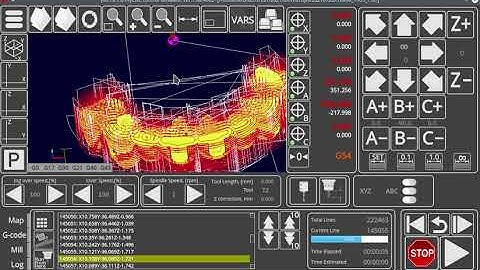 B-axis rotation demo for technical support forum