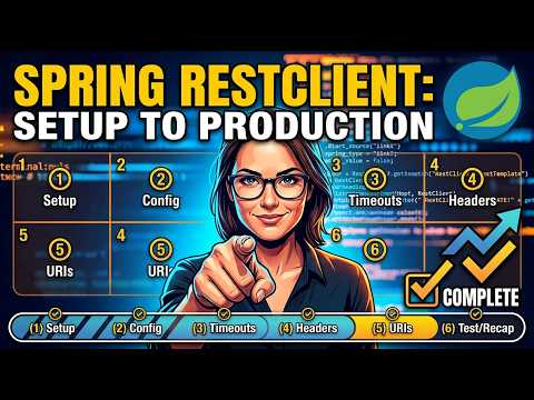 Spring RestClient Tutorial #6 - Integration, Testing & Live Verification