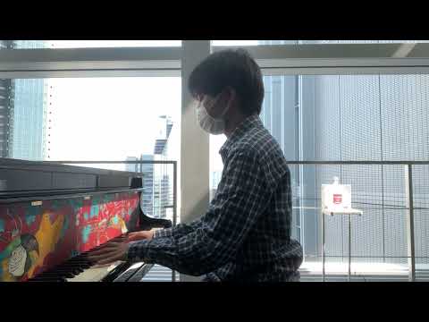 JRゲートタワーで主よ人の望みの喜びよ/Jesus,Joy of Man’s desiring(バッハ/Bach)