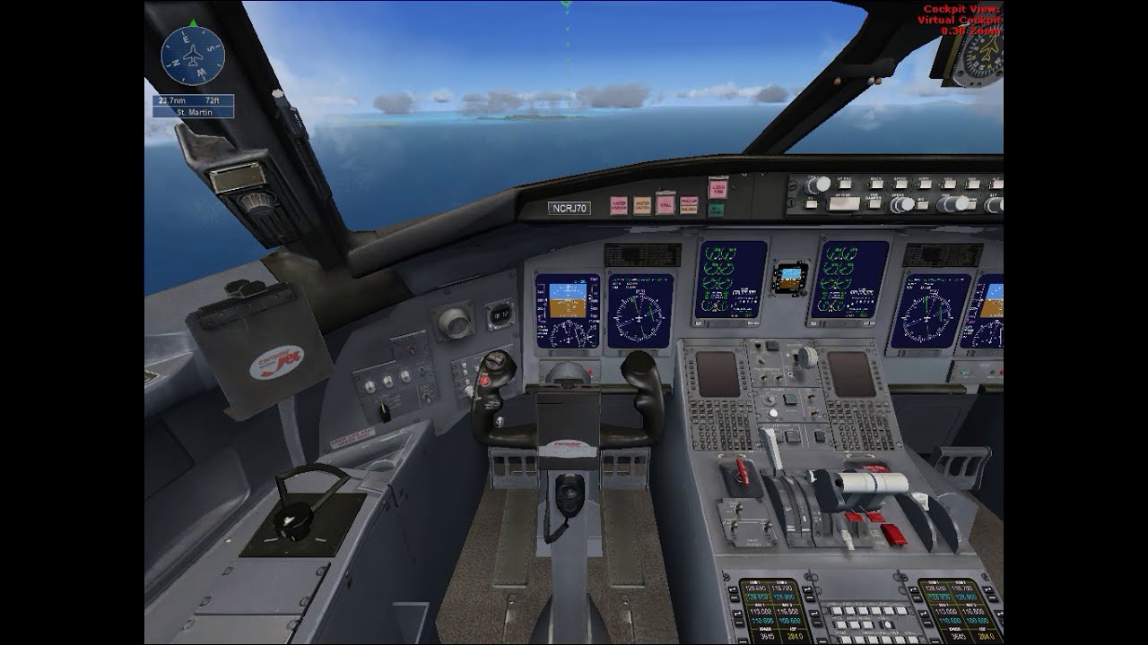 FSX Quick Test Flight Landing Challenge