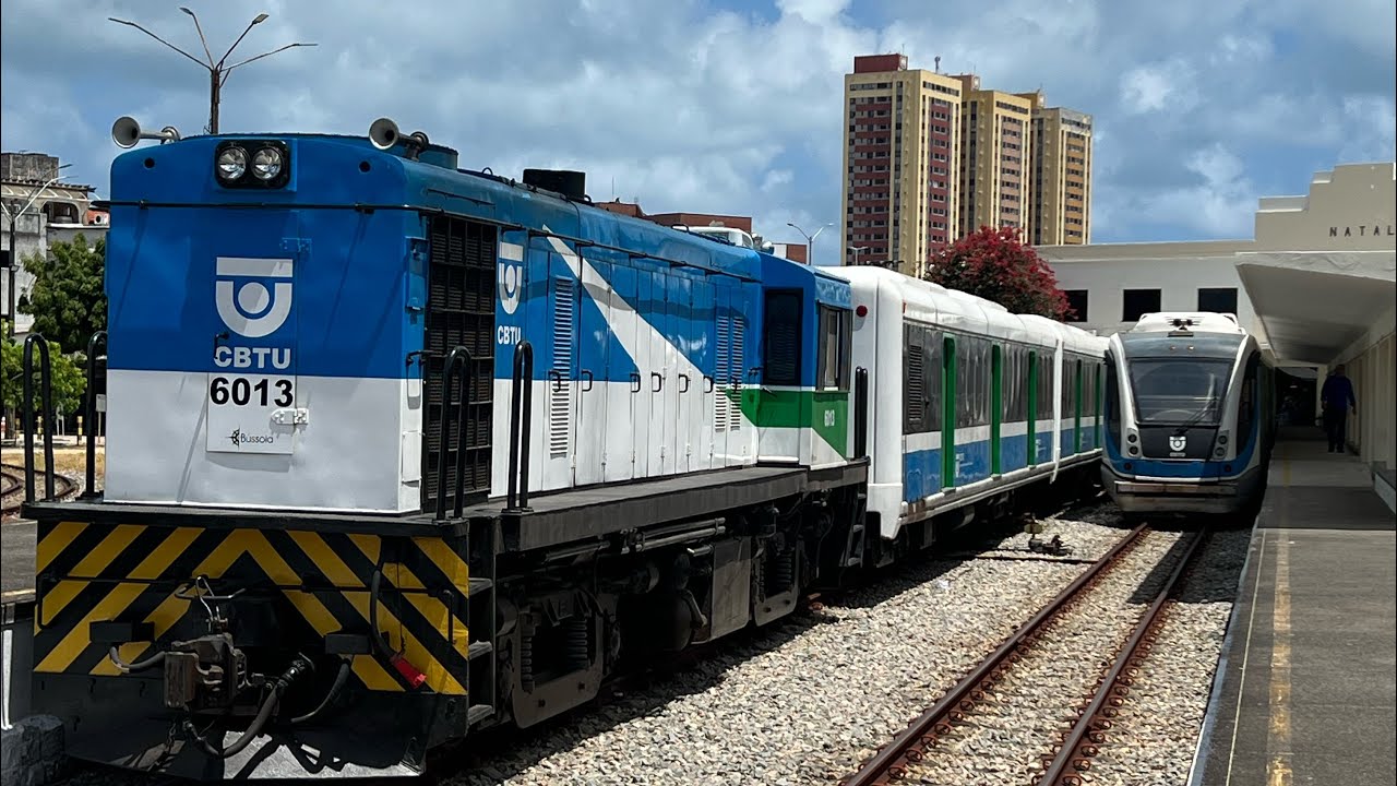 Trem Natal RN a Ceará-Mirim RN - Linha Norte Viagem Completa