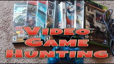 Goodwill Video Game Hunting