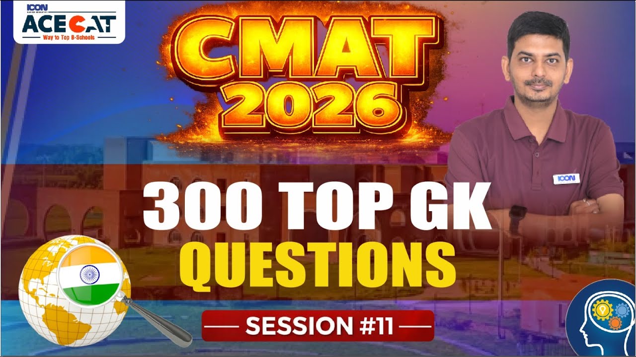 CMAT 2026 | Topic:-- Discoveries & Chemistry PART #02 |Static +CurrentAffairs-Science | Sourabh sir