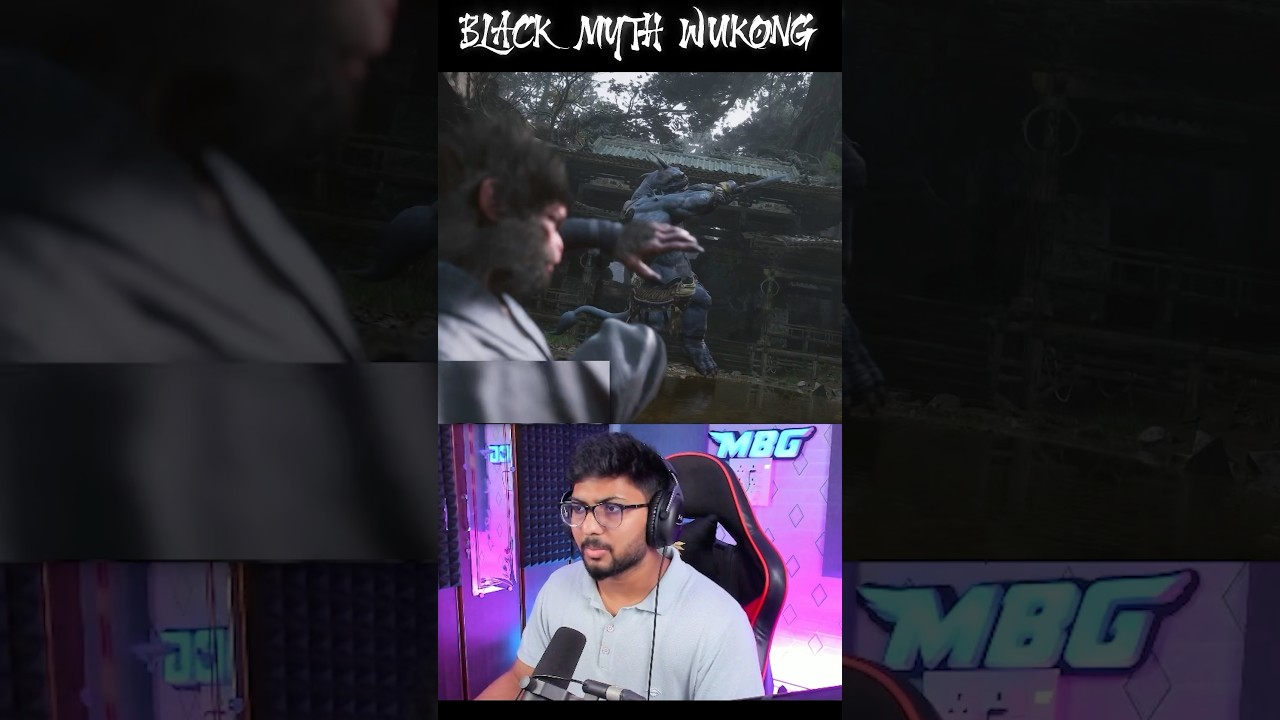 Rabbit Boss Fight - Black Myth Wukong In Telugu 🔥 #shorts #blackmythwukong #mbg #munnabhaigaming