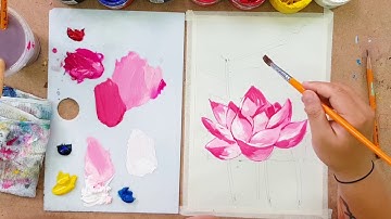 Bài 10 Vẽ hoa sen