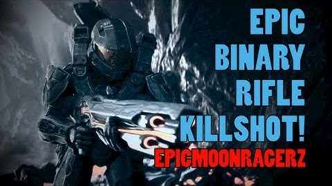 Epic Binary Rifle Killshot in Halo 4!!!