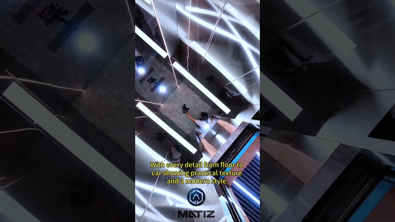 Matiz Passenger Elevator: Thoughtful materials, fully demonstrating modern and practical texture.