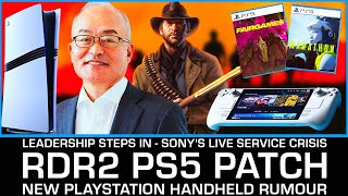 RDR 2 PS5 Patch | Sony's Live Service Crisis | New PlayStation Handheld | Battlefield 6 Update