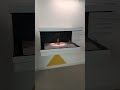 Simulated fire Moscow russia