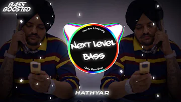 Hathyar (BASS BOOSTED) Sidhu Moose Wala | New Punjabi Songs 2022 [4K]