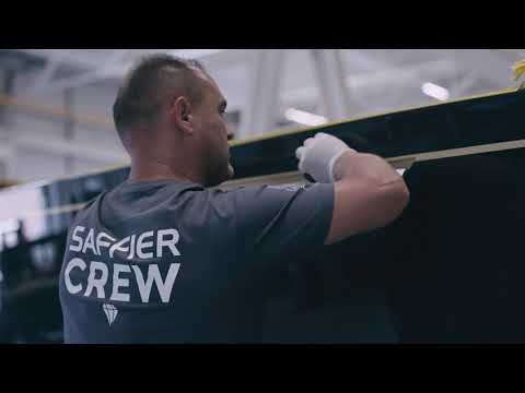 Tour around the yard of Saffier Yachts.