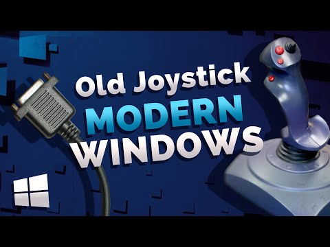 Get Your Old Gameport Joystick Working with Windows 10 | Install Retro Joystick on Windows 7 8 PC