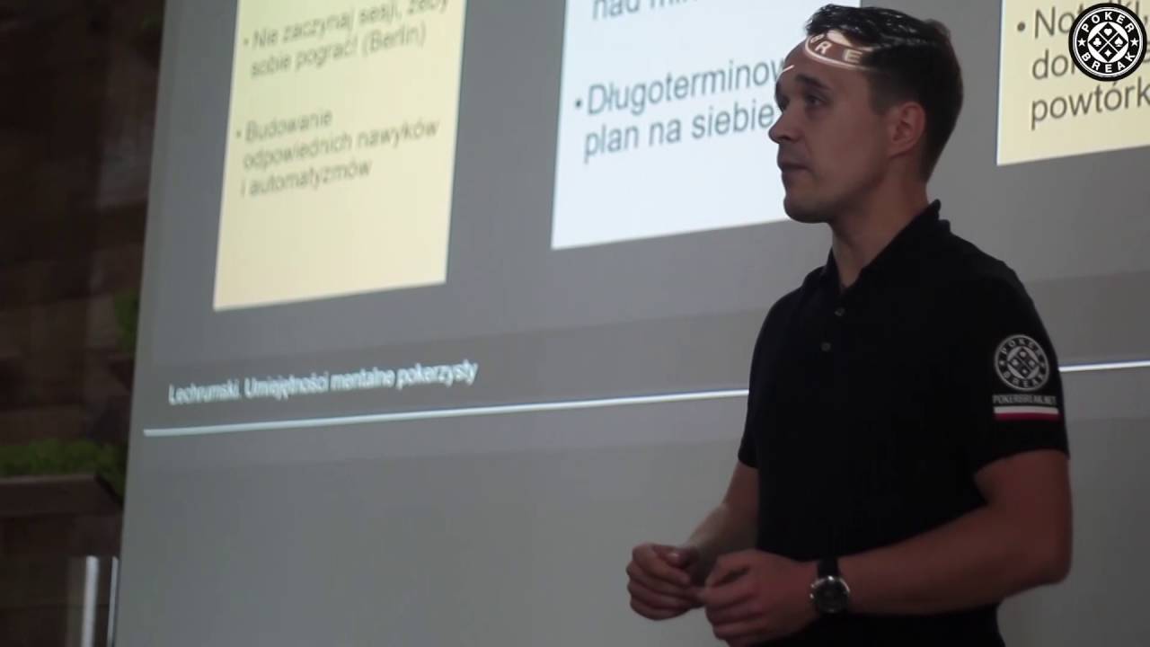 Lechrumski - fragment wykładu mindsetowego podczas Pokerbreak Cup w Ołomuńcu