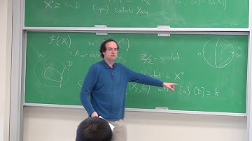 2016 Fall Eilenberg Lectures (D. Auroux) - Lecture 8 - 10-27-2016