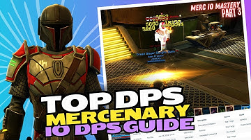 SWTOR: Mercenary IO Build Part 3 - Master Leaderboards & Top DPS 2025!
