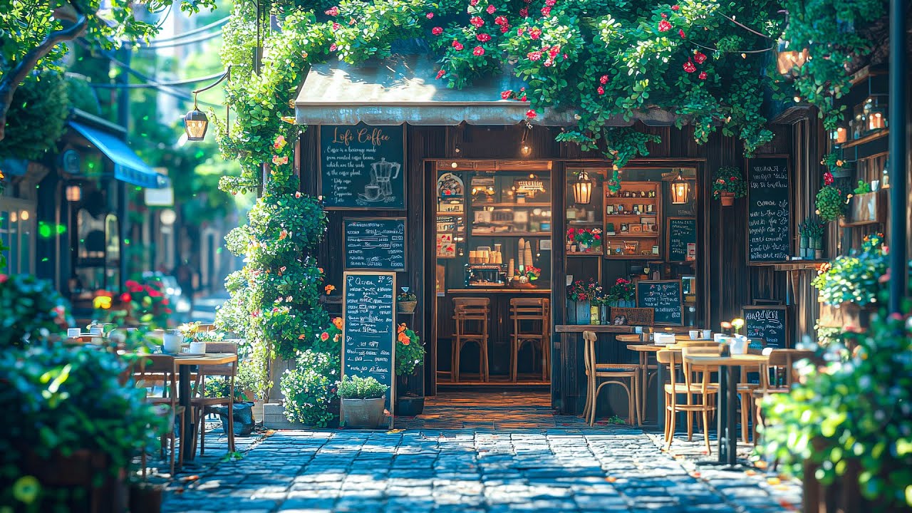 ⁣The coffee shop in the afternoon is empty🌲 Space for Study/Relax/Work 📚 Lofi Hip Hop | Lofi Coffee ☕