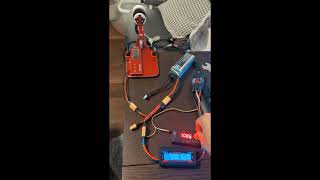 Static Thrust Test: 3D Printed PLA 3-Blade Propeller at 40° Angle