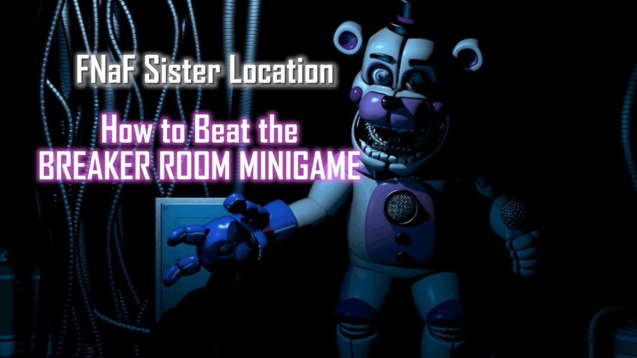 Finished up the FNAF SL Breaker Room map with the corresponding