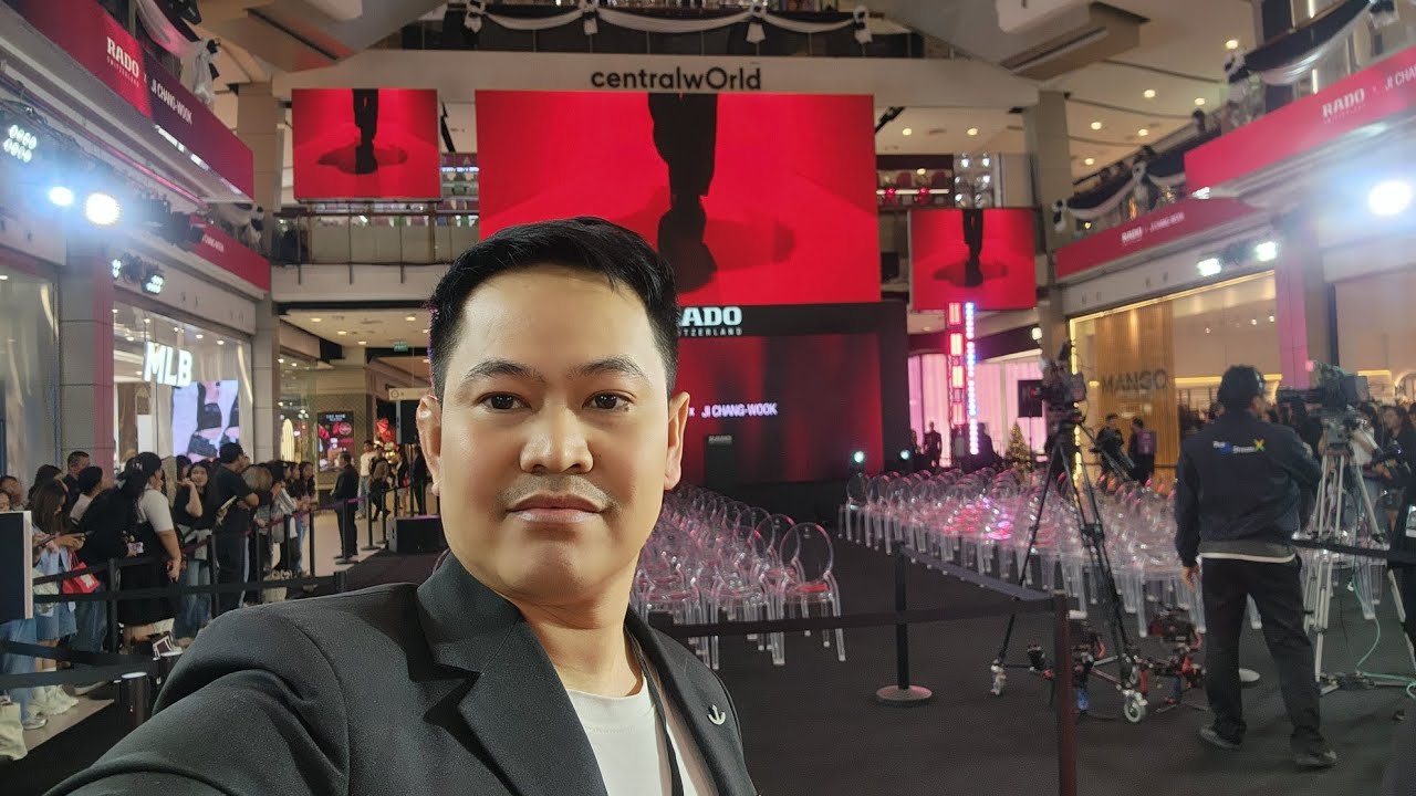 งานเปิดตัวนาฬิกาRADOที่Central world 