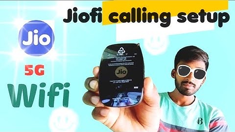 Jio fi 5g dongle | calling setup | jiofi se call kaise kare