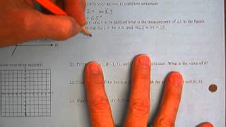 Geometry Unit 2-B Review #20
