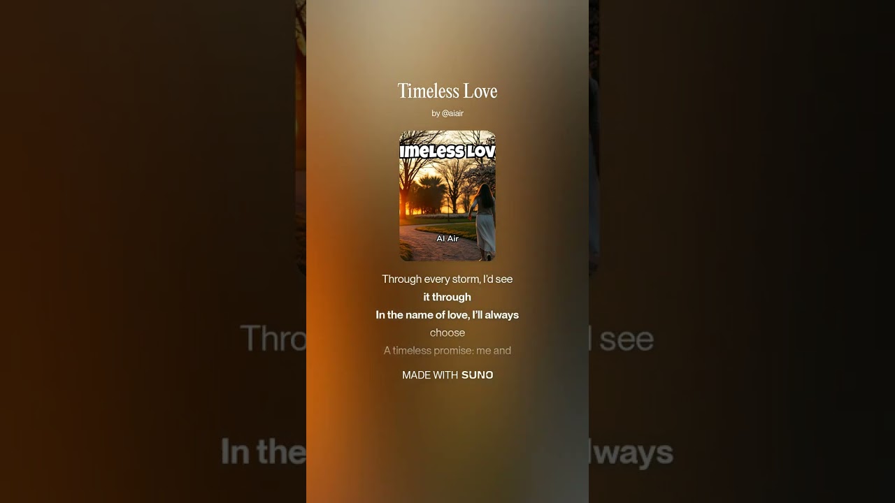 AI Air - Timeless Love (Official Music Video)