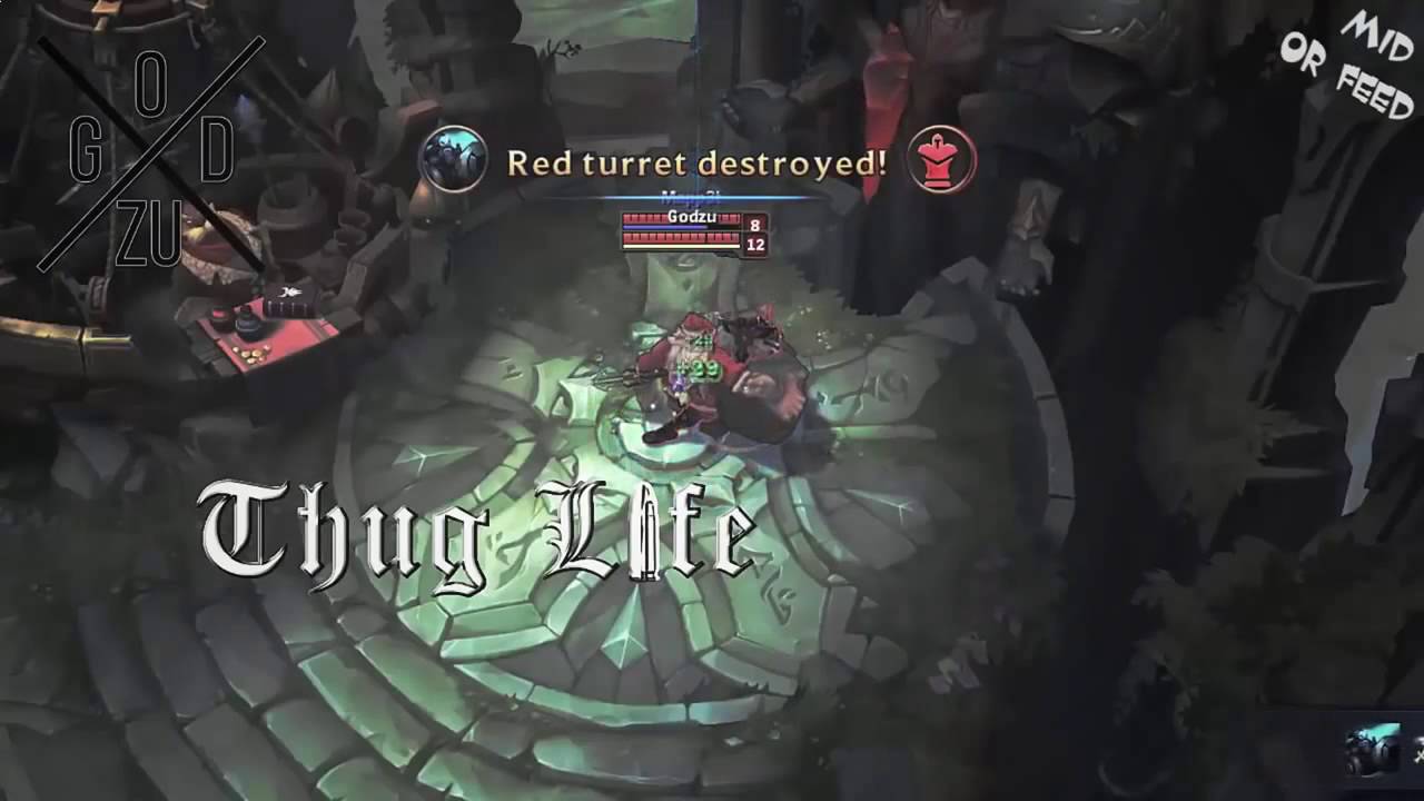 Zed Thug Life Compilation 2015 (League Of Legends) - Funny