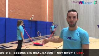 Bádminton Tafadmadrid- Ejecución Lob