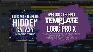 Hidden Galaxy - Melodic Techno Logic ProX Template (Boris Brejcha Style)