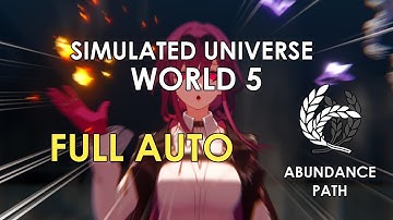 Simulated Universe World 5 | Full Auto | Kafka Boss  - Honkai Star Rail