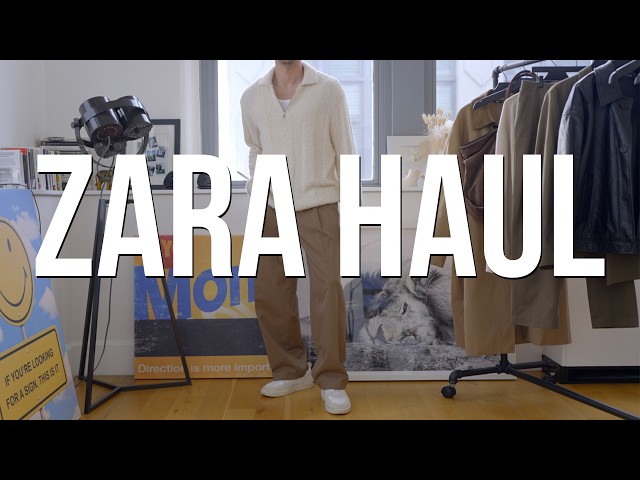 ZARA メンズ 2023AW ロングミックスコート リミテッドエディション ZARA LIMITED EDITION COAT