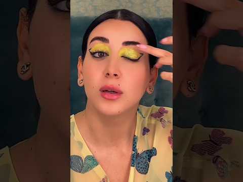 مكياج كله اصفر يلا بدون نفس اكسبلور مايكاب  انستقرام  تجميل 