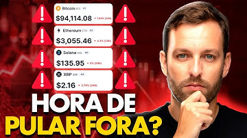 O MERCADO CRIPTO E O BITCOIN VÃO CAIR MAIS 20%? OU VAI SUBIR FORTE?