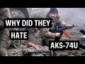 Why did russian soldiers in chechnya hate aks74u
