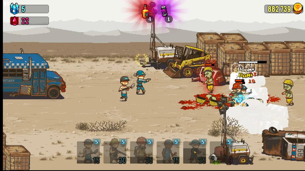 Dead Ahead  Zombie Warfare -  Missions 20-26  Unlimited Money Gold All Stars  All Upgrades