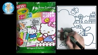 Crayola Color Wonder HELLO KITTY Coloring Book Apple Tree - Family Toy Report