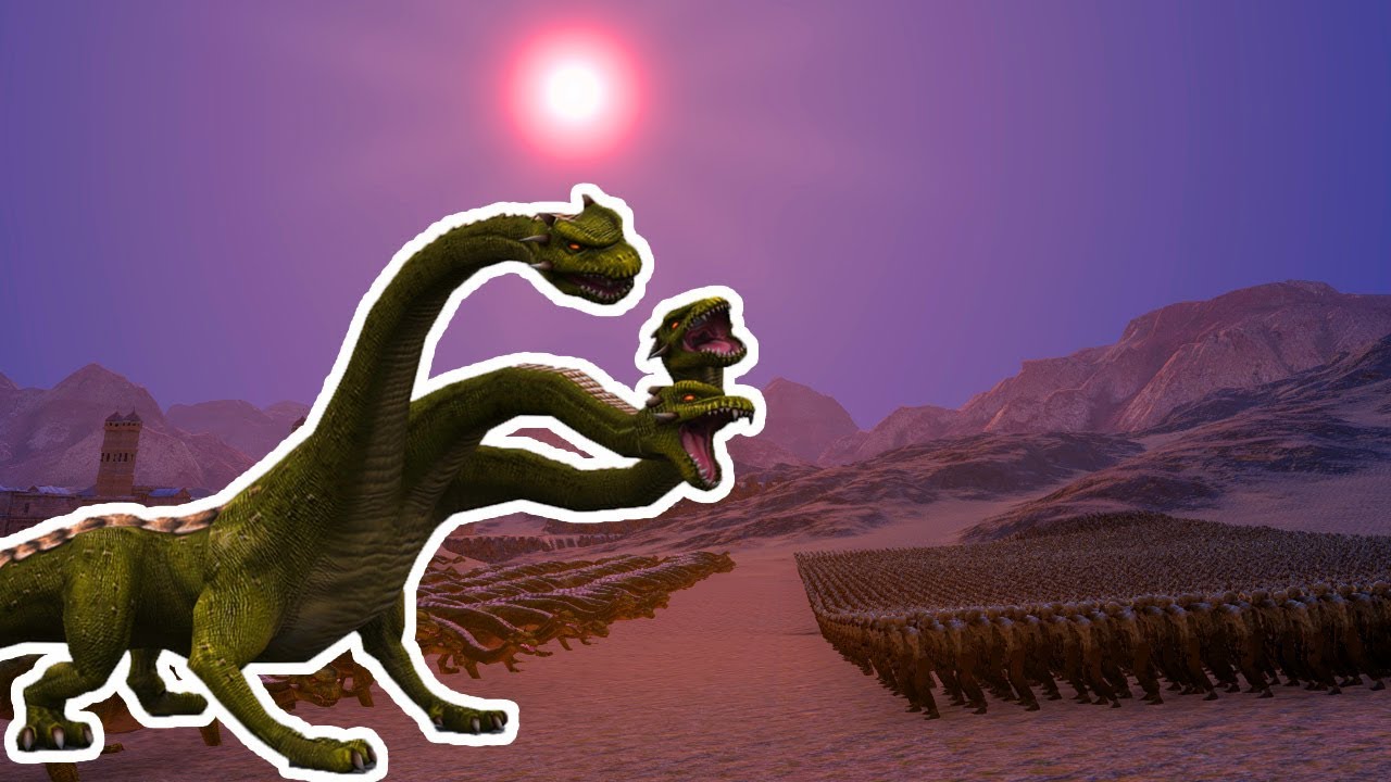 UEBS - 1000 HYDRA VS 10000 ZOMBIE  | Jurassic On Tube