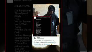 Kanye West Made A List Of People Who Betrayed Him