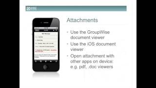 Novell Tech Training Webinar Vol 27 Ghostpattern, iPhone, iPad and Android App for GroupWise (8/