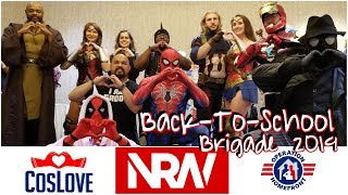 NRW Presents: #CosLove & #OperationHomefront Back-To-School Brigade 2019! #NRW!