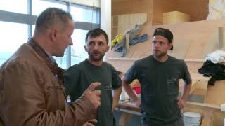 Letztes Wm-Training In Uzwil Der Teams Abdichten Und Dachdecken