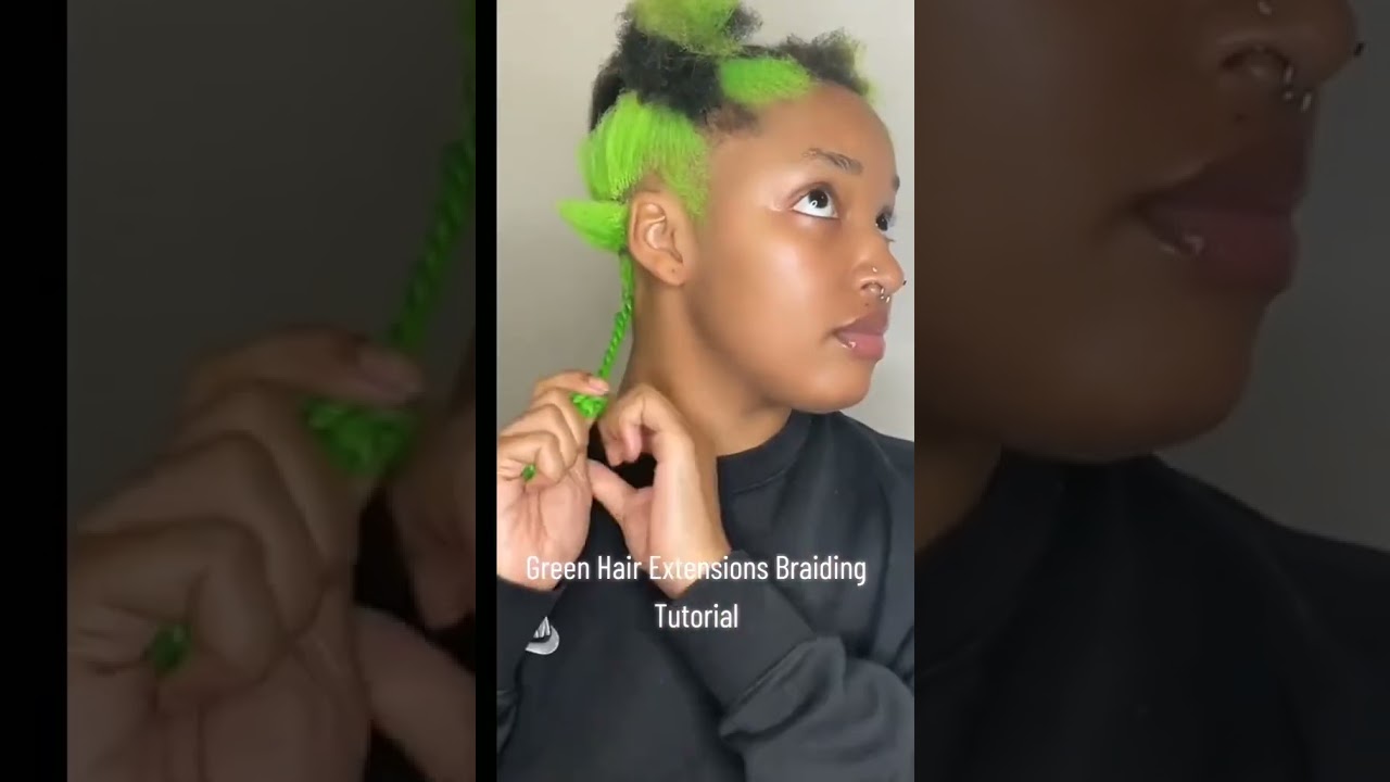 Stunning Green Braids Inspiration For Your Next Hair Transformation
