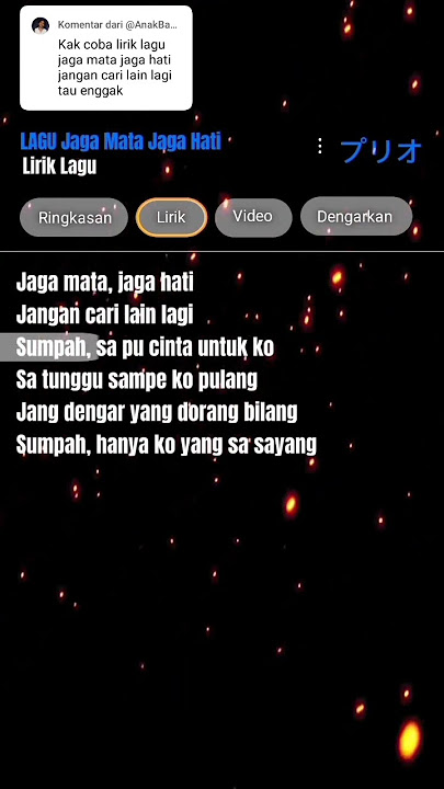 LIRIK LAGU DJ JAGA MATA DAN JAGA HATI #jagamatajagahati #fypシ #lirikgoogle #liriklagu #lirik #lyrics
