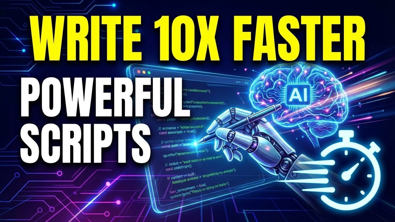 Write Powerful Video Scripts in Less Time - YouTube