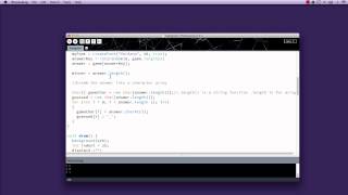 Processing Arrays: Hangman step 5