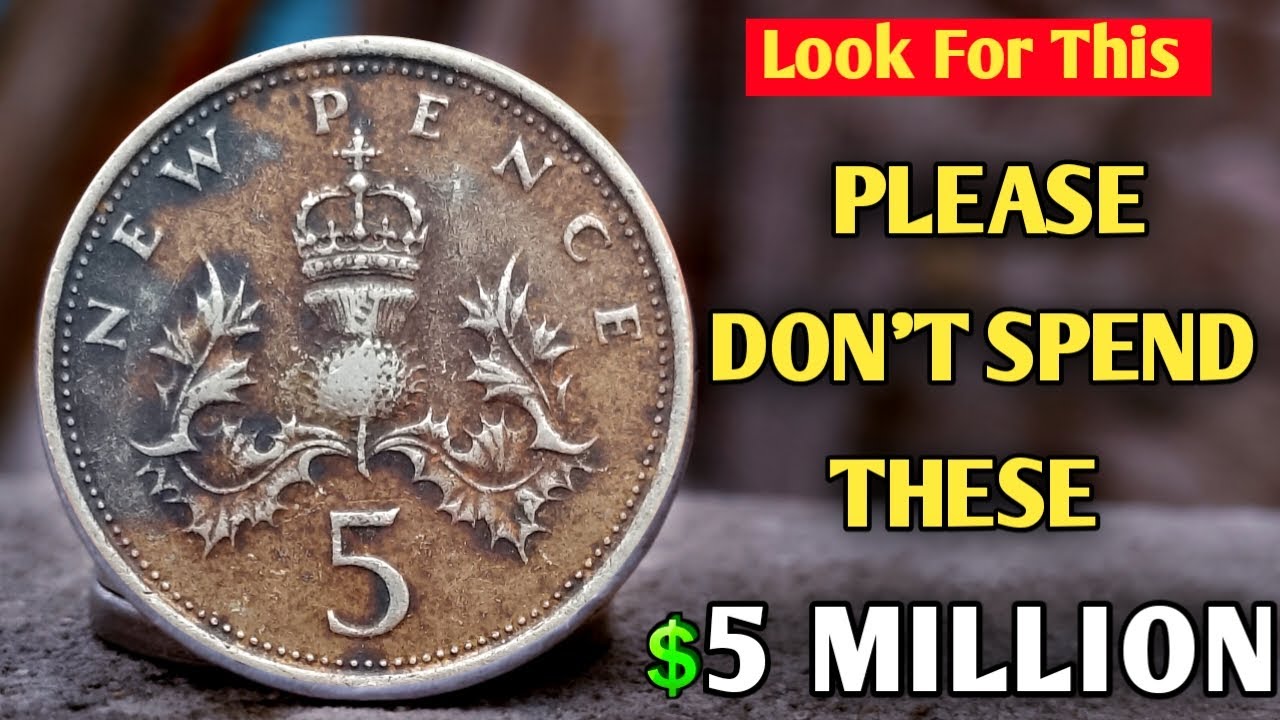 Топ-5 самых редких и ценных 5-пенсовых монет эпохи Елизаветы? | Скрытая ошибка, которая может сде...